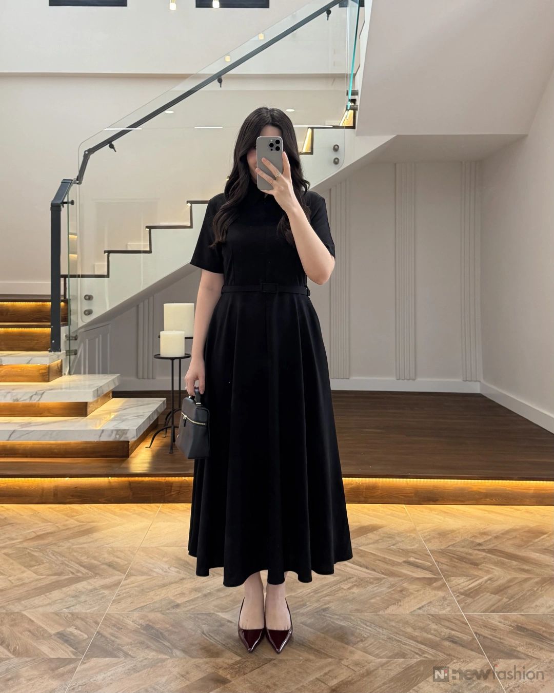 فستانكِ اليومي الأنيق: راحة وأناقة في آن واحد (3 ألوان جذابة)